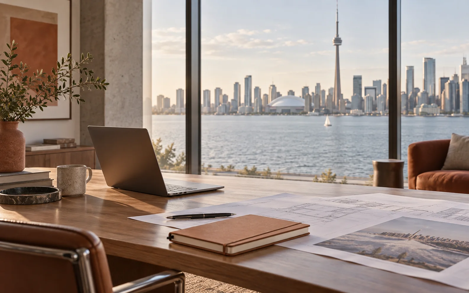 Concept image of the Harbour & Co. consulting office